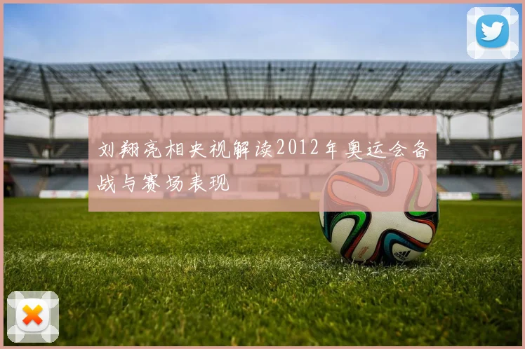 刘翔亮相央视解读2012年奥运会备战与赛场表现